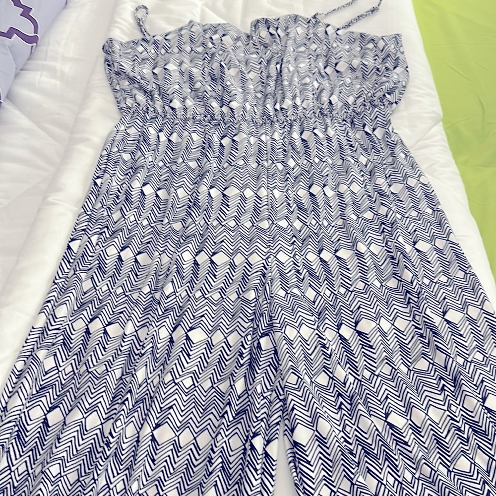 Skinny strap jumpsuit